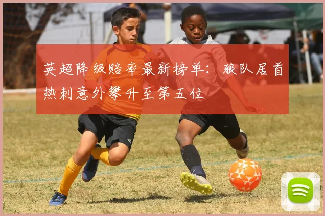 英超降级赔率最新榜单：狼队居首热刺意外攀升至第五位